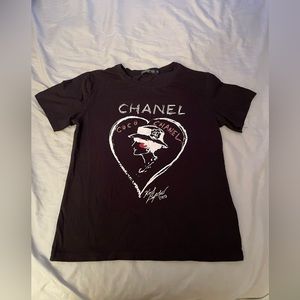 Black Chanel T-Shirt